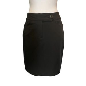 Tailor B. Moss Black Pencil Skirt.  Size 4